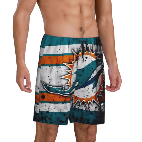 Herrpyjamasbyxor med delfinmönster, storlek M 1