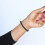 Bracciale magnetico in ematite per uomo e donna, 2 pezzi 3