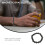 Bracciale magnetico in ematite per uomo e donna, 2 pezzi 6