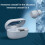 Mini Bluetooth earbuds with noise cancellation and HiFi 6
