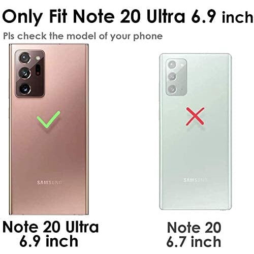 Galaxy Note20Ultra cover med bling-leopardmønster i TPU1 2
