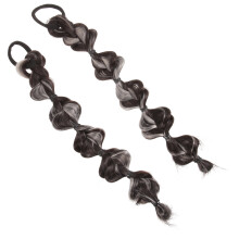 Extensiones de trenzas para el cabello con cinta para coleta de mujer (2 unidades)