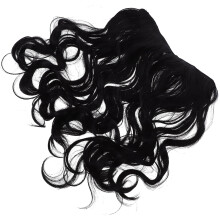 Extensiones de cabello con clip Eease, onduladas y rizadas, 2 piezas