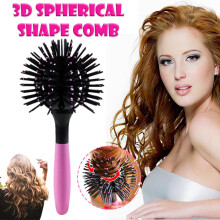 Floleo Clearance3D Bomb Curl Hairbrush Styling Salon Round Hair Curling Lokówka Grzebień Narzędzie do Włosów