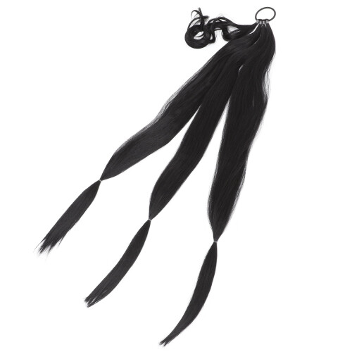 Extensión de coleta trenzada para cabello largo para mujer