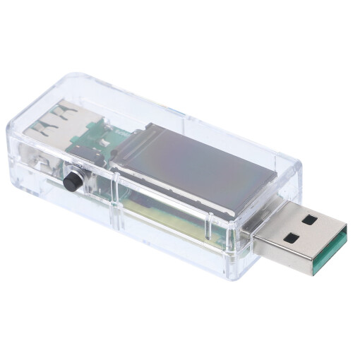 Δοκιμαστής τάσης USB-A με οθόνη LCD 1 συσκευασία