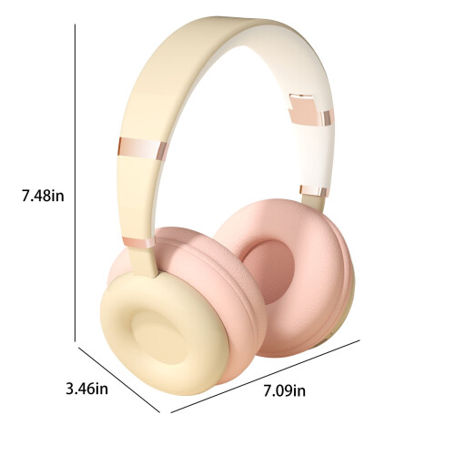 Jacenvly Bluetooth Earphones Macaron Color 5.2 Foldable 2