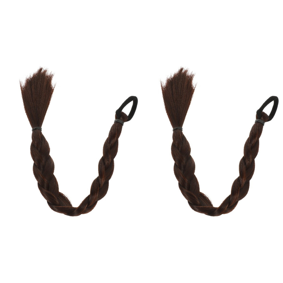Eease synthetic straight hair ponytail extension 2 pcs