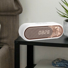 Bærbar Bluetooth-høyttaler med stereolyd og bass