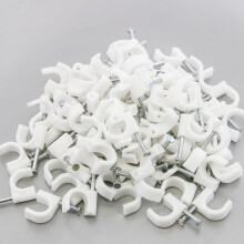 Kaapelin pidikkeet 12 mm 100 kpl