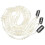 Catene per capelli con perle da donna, accessori per trecce con clip3 1