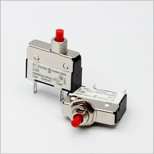 Mosiee Push Button Circuit Breaker Multiple Ratings