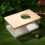 Hamster sand bath container clear small animal dust bath 5