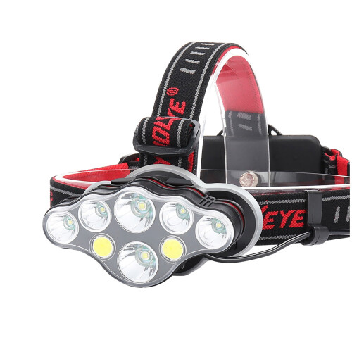 Capino USB wiederaufladbare Stirnlampe8LED 1