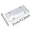 Clear License Plate Cover Frame 2 pcs All Weather 2