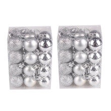 Vánoční ozdoby na stromeček 30 mm, 48 kusů