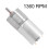 Motorredutor de 24V CC com alto torque 25-370 1