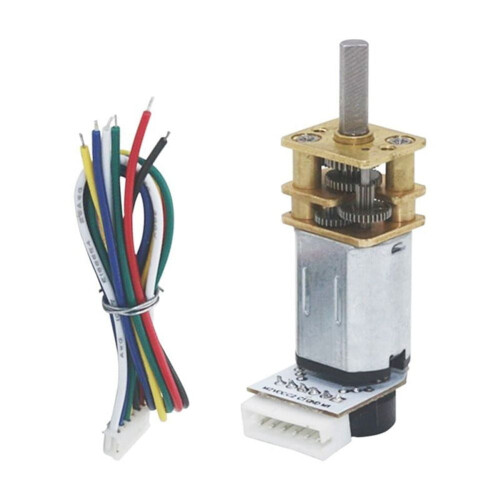 Mosiee GA12N20 encoder motore ingranaggio 6V 1PCS