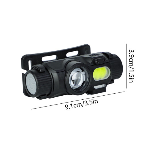 Capino Stirnlampe, USB-aufladbar, LED, 5 Modi 2