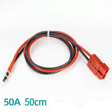 Cabo de carregamento de bateria Mosiee com plugue Anderson para terminal M8, 50A