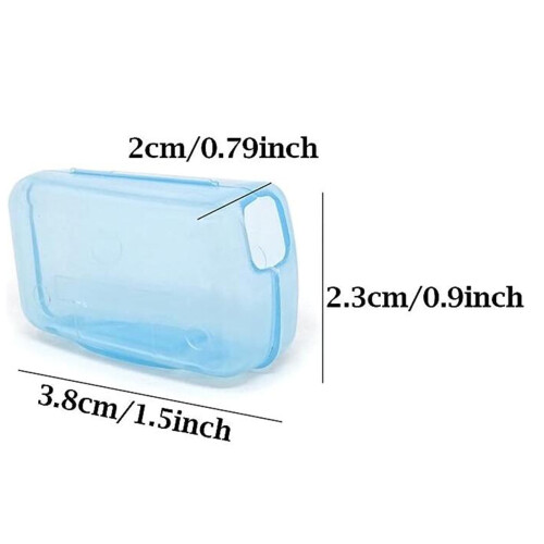 Toothbrush Head Cover Silicone Travel Cap 5 Pack 2