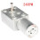 Šroubový převodový motor Mosiee12V 0,6–200 ot./min 1