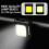 Jacenvly Mini USB Rechargeable Outdoor Light 1 Pack 6