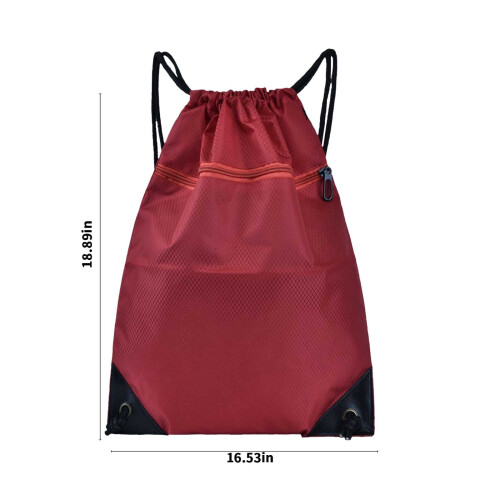 Mesh Basketball Backpack Lightweight Breathable Padded Back 2