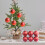 Matte Gold Christmas Balls 8cm 6pcs Plastic 1