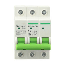 Interruptor isolador CC Mosiee 1000V3P para sistemas fotovoltaicos