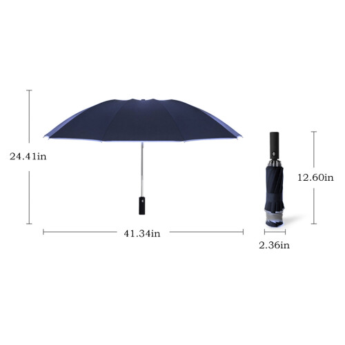 Portable Travel Umbrella Windproof Compact Design 1 Pack 2