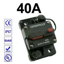 Waterdichte autostroomonderbreker 30-300A 12V-24V DC