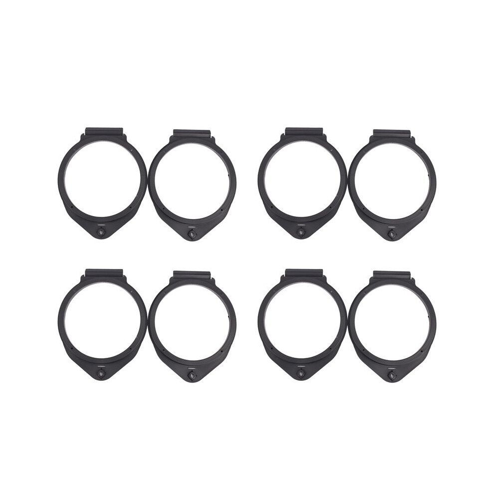 8Pc Horn Washer Adapters Brackets Speaker Mount Plates For Regal Excellegt Cruze 6.5 Inch Black 6031960110823