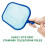 Leaf Skimmer Net with Aluminum Pole 6-12 ft 3