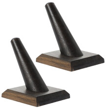 Ringhouder met voetstuk voor sieraden (2 stuks)