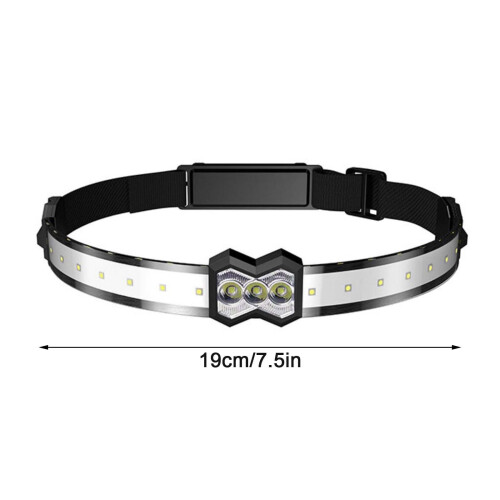 Lampe frontale LED Capino étanche à haute luminosité, portable (1 unité) 2