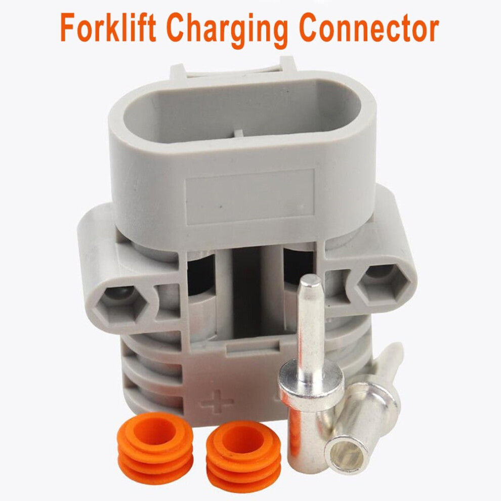 Mosiee Forklift Cable Connectors 50A 600V Grey 6 Awg 9107258859020