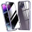 Magnetisk cover til iPhone 14Pro Max med metalbumper, 2