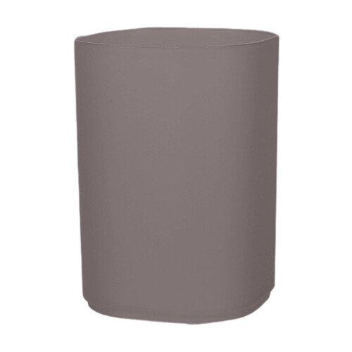 Frosted Transparent Pen Cup for Desk Stationery Storage 1