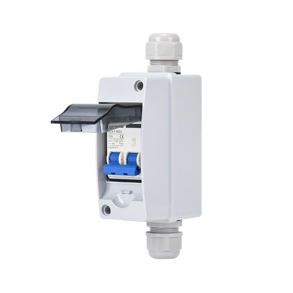 Solar Pv Combiner Box With Dc Circuit Breaker And Junction 9107258859471