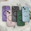 Mat metallisk blødt luksus iPhone13Mini cover, sort 6