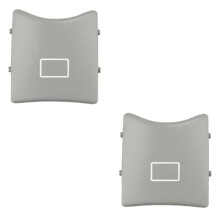 2X for   W164 W251 ML Class R Class Sunroof Window ABS Button Roof Light Control Panel  Gray