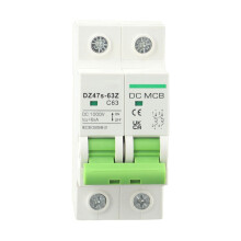 Interruptor isolador CC Mosiee 1000V2P para sistemas fotovoltaicos