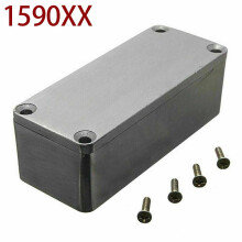 Aluminum Instrument Enclosure Silver Project Box
