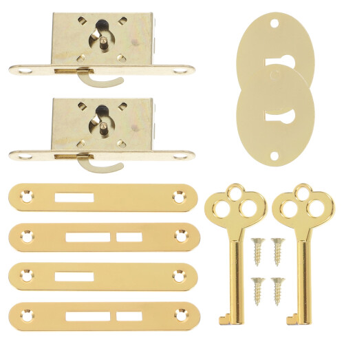 Šperkovnice Eease2Mini Lock v antické zlaté barvě