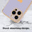 iPhone13Pro Max cover lilla blød TPU bumper 67 tommer 8