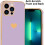 iPhone13Pro Max cover lilla blød TPU bumper 67 tommer 4