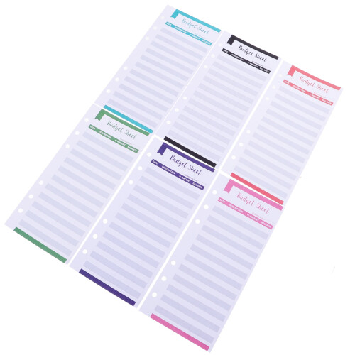 Ημερολόγιο Κλασέρ A6 με Φύλλα Εξόδων και Φακέλους Προϋπολογισμού 1