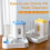 ZTGD automatic pet feeder with visible window3L 3