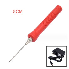 Caneta de corte de espuma com ferramenta de gravação térmica e carregador.